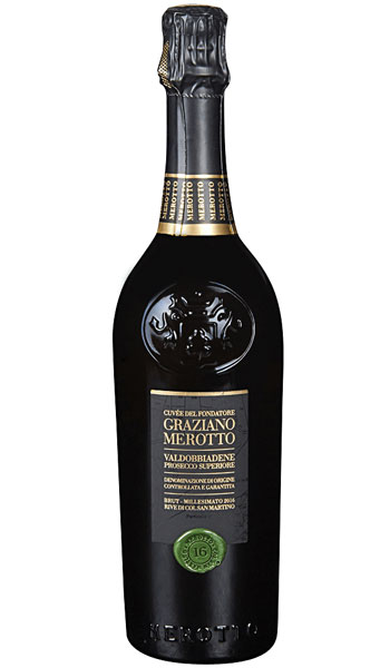 Merotto Cuvèe del Fondatore Graziano Merotto Rive di Col San Martino Brut 2014